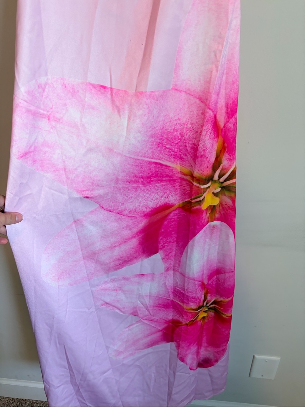 Peppermayo Maxi Dress -Pink Floral NWT - Picture 7 of 13